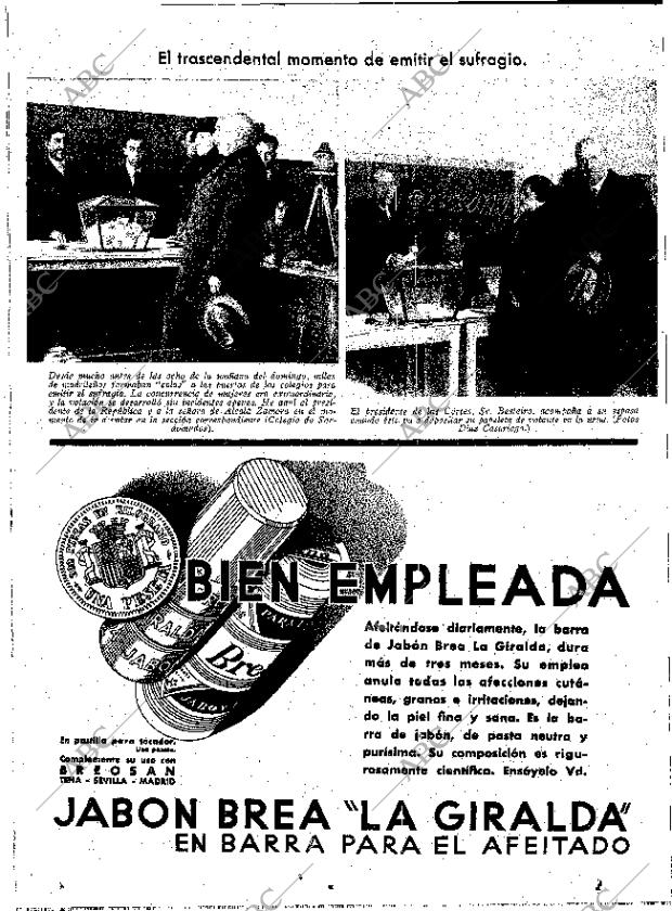 ABC MADRID 21-11-1933 página 6