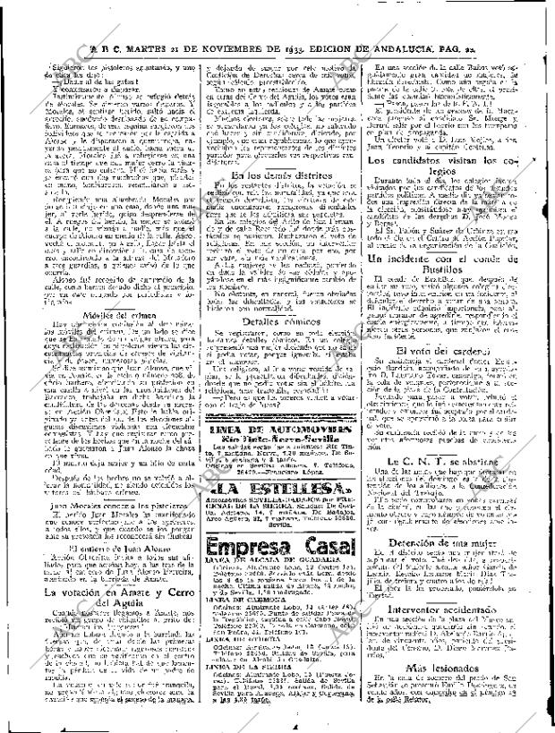 ABC SEVILLA 21-11-1933 página 22