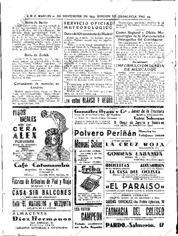 ABC SEVILLA 21-11-1933 página 42