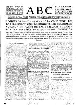 ABC MADRID 22-11-1933 página 15