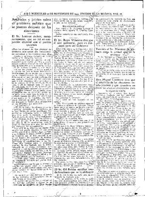 ABC MADRID 22-11-1933 página 18