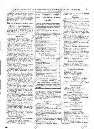 ABC MADRID 22-11-1933 página 19