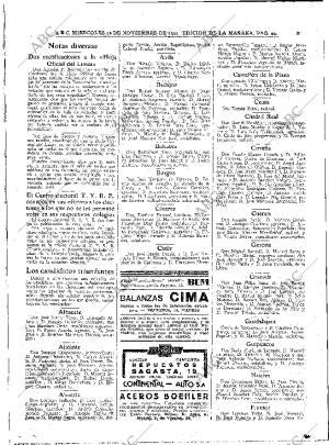 ABC MADRID 22-11-1933 página 20