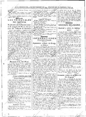 ABC MADRID 22-11-1933 página 32