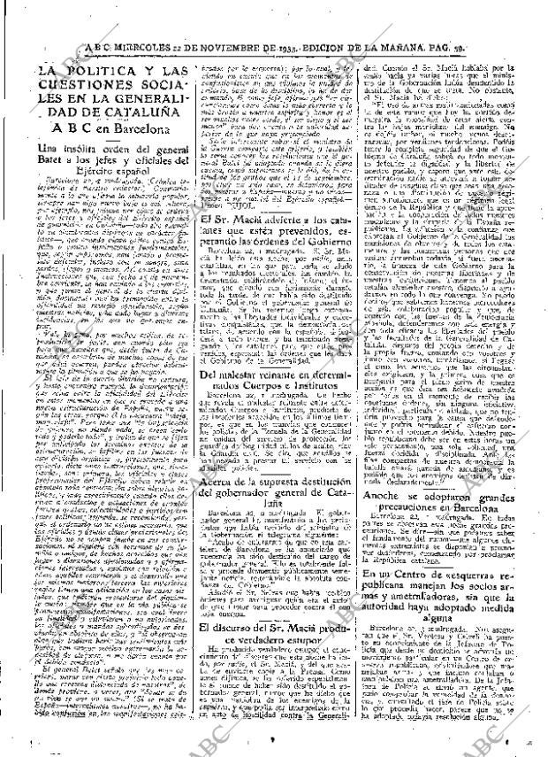 ABC MADRID 22-11-1933 página 39