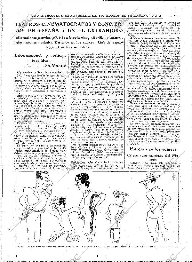 ABC MADRID 22-11-1933 página 40
