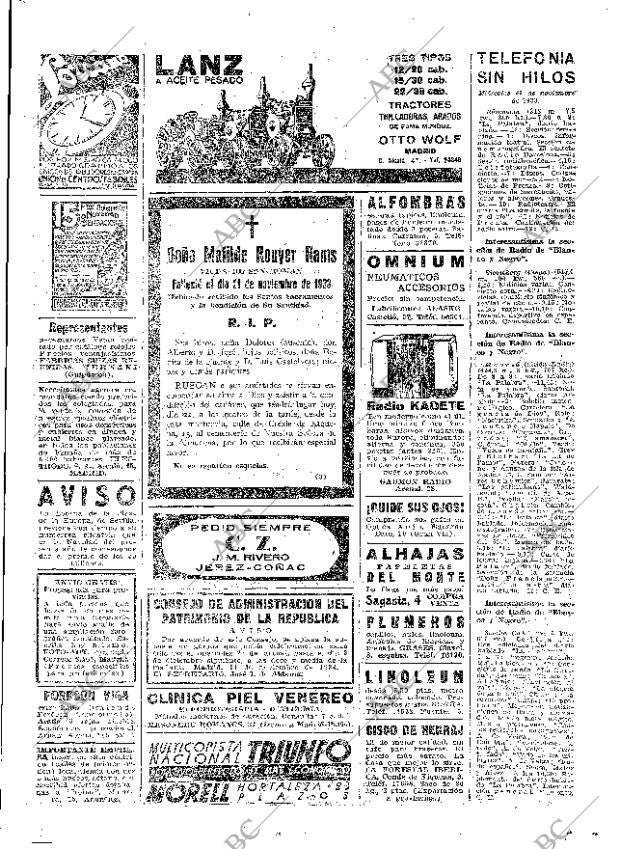 ABC MADRID 22-11-1933 página 51