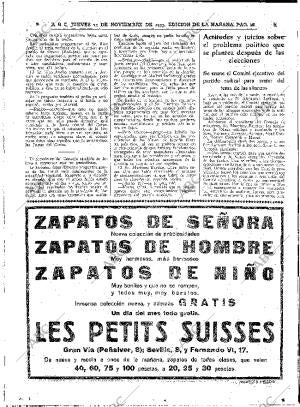 ABC MADRID 23-11-1933 página 18