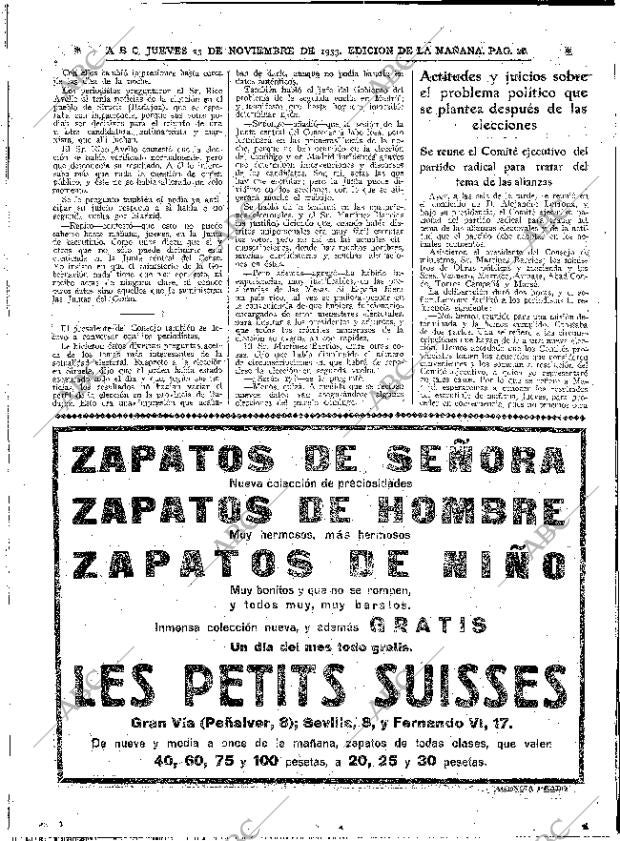 ABC MADRID 23-11-1933 página 18