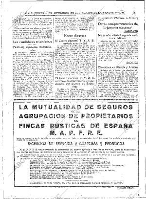ABC MADRID 23-11-1933 página 20
