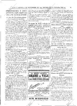 ABC MADRID 23-11-1933 página 25
