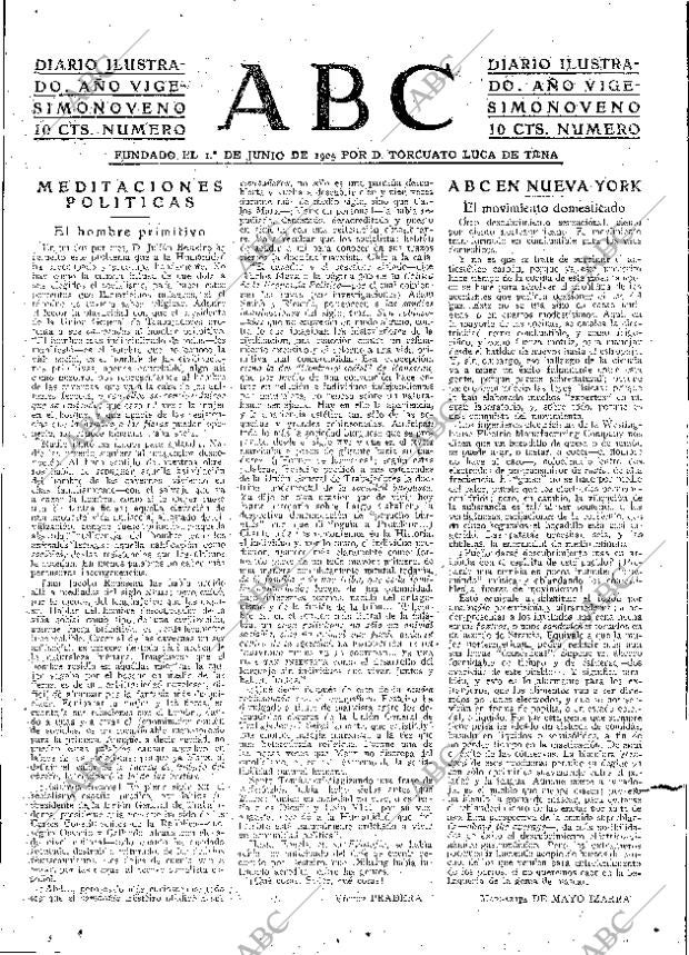 ABC MADRID 23-11-1933 página 3