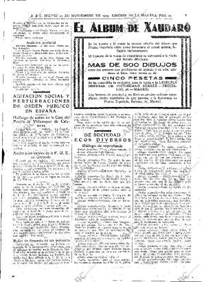 ABC MADRID 23-11-1933 página 31