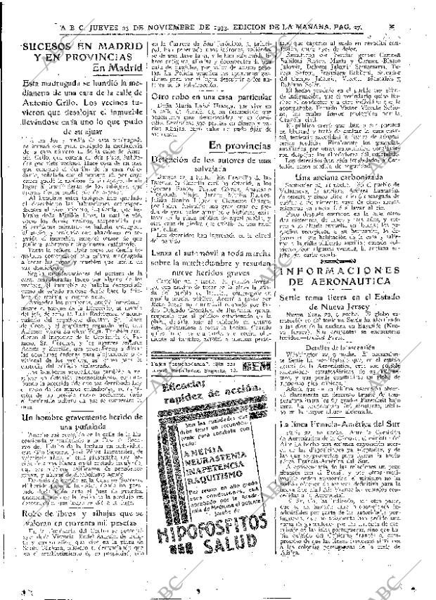 ABC MADRID 23-11-1933 página 37