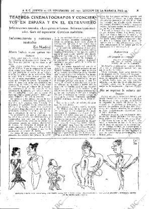 ABC MADRID 23-11-1933 página 43