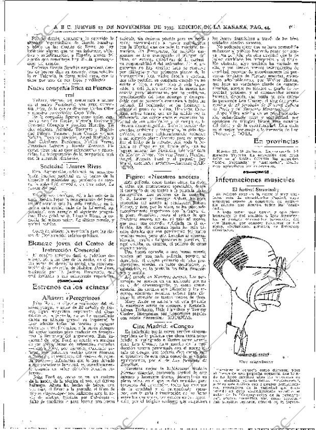 ABC MADRID 23-11-1933 página 44