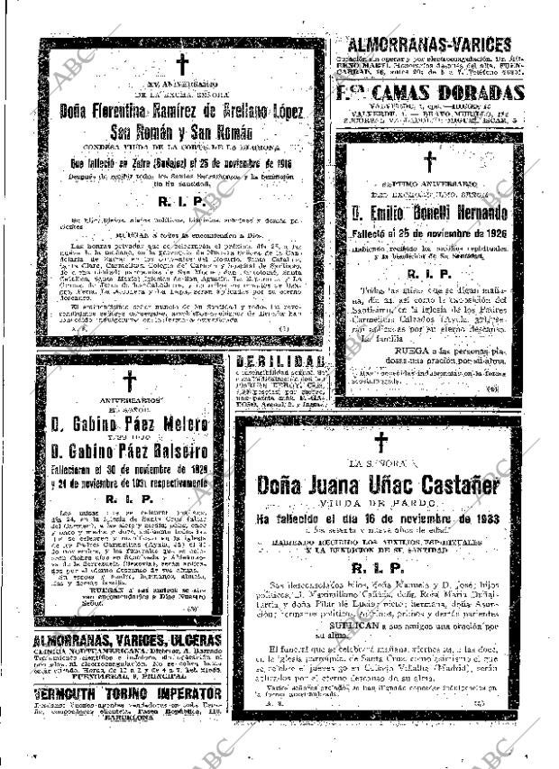 ABC MADRID 23-11-1933 página 51