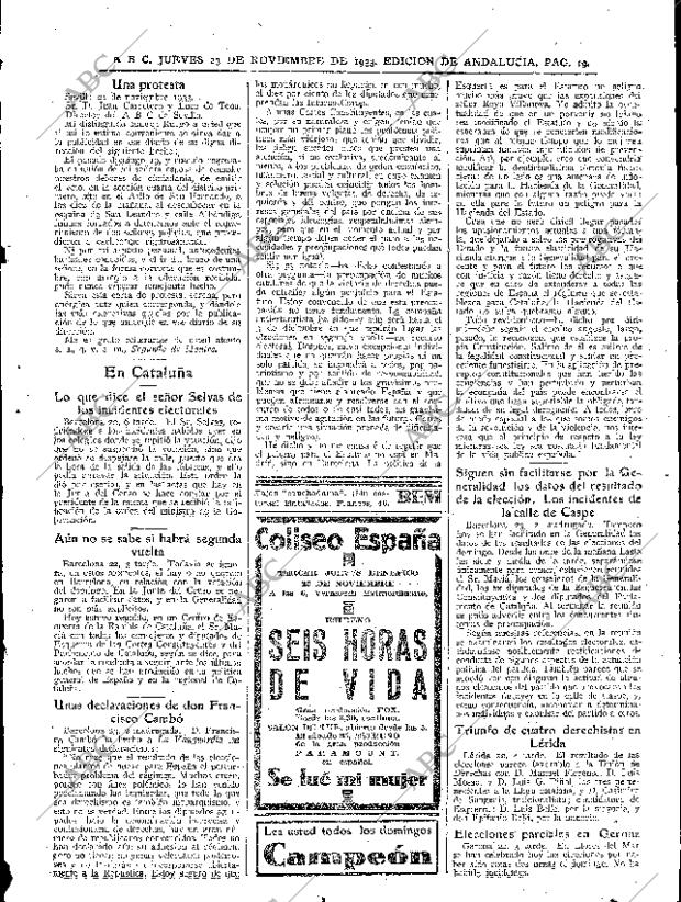 ABC SEVILLA 23-11-1933 página 19