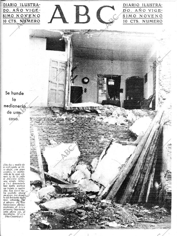 ABC MADRID 24-11-1933 página 1