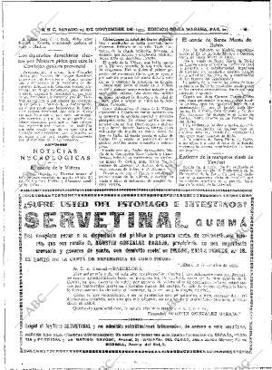 ABC MADRID 25-11-1933 página 22