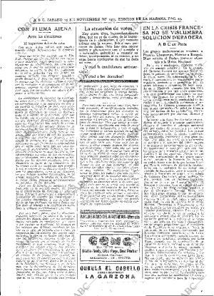 ABC MADRID 25-11-1933 página 23