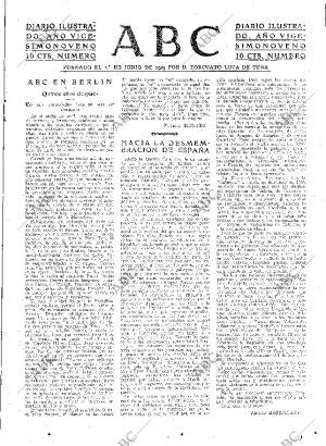 ABC MADRID 25-11-1933 página 3