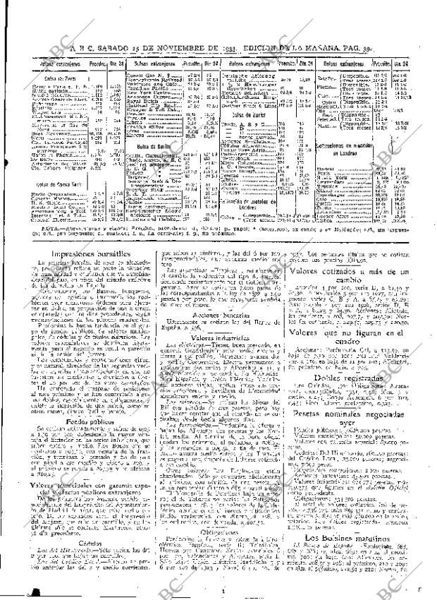 ABC MADRID 25-11-1933 página 39