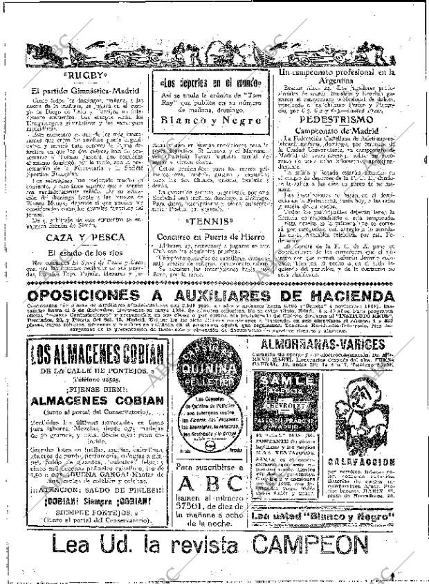 ABC MADRID 25-11-1933 página 48