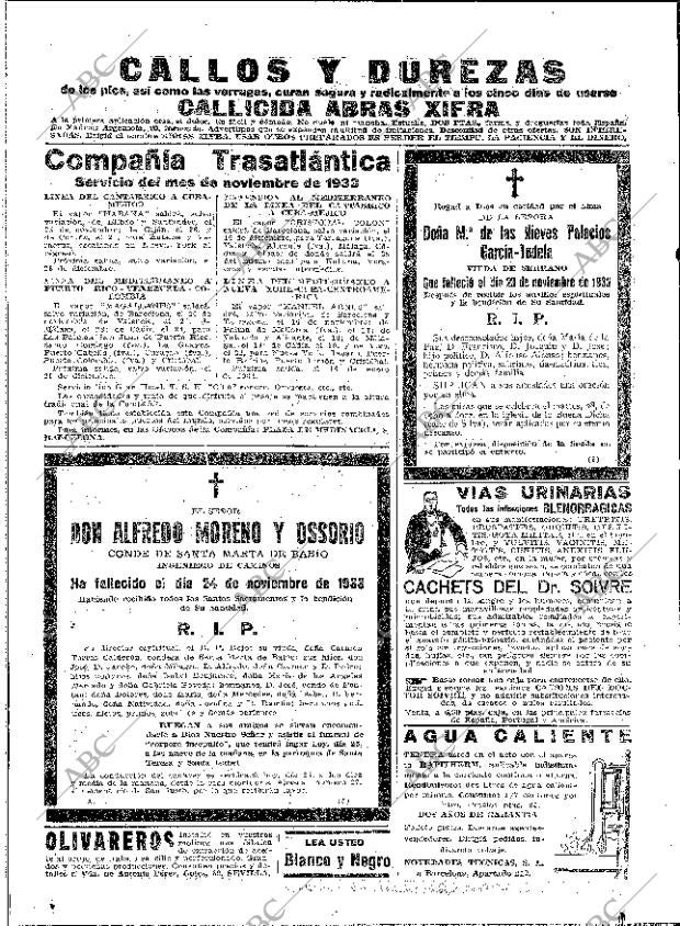 ABC MADRID 25-11-1933 página 50