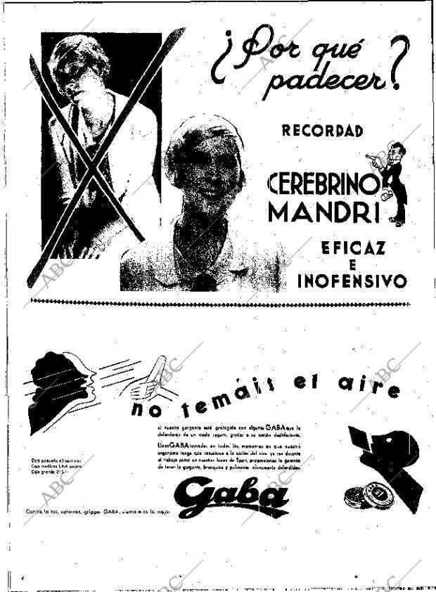 ABC MADRID 25-11-1933 página 56
