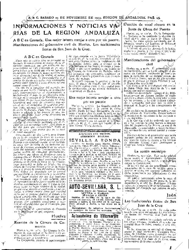 ABC SEVILLA 25-11-1933 página 29