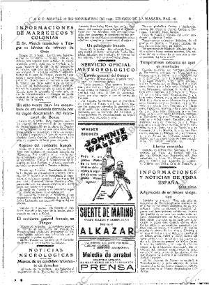 ABC MADRID 28-11-1933 página 18