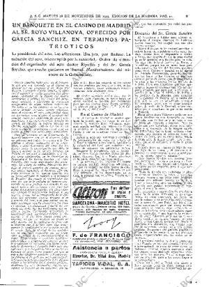 ABC MADRID 28-11-1933 página 21