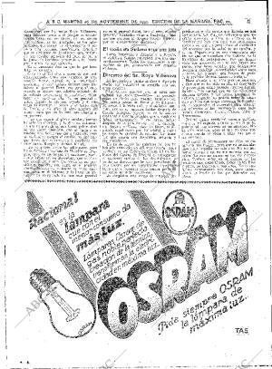 ABC MADRID 28-11-1933 página 22