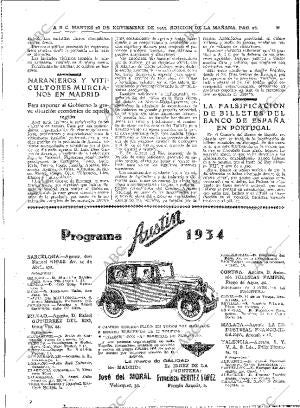 ABC MADRID 28-11-1933 página 26