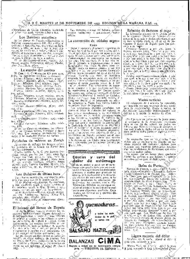 ABC MADRID 28-11-1933 página 44