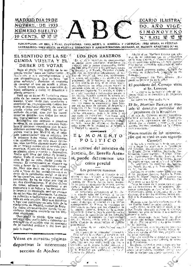 ABC MADRID 29-11-1933 página 17