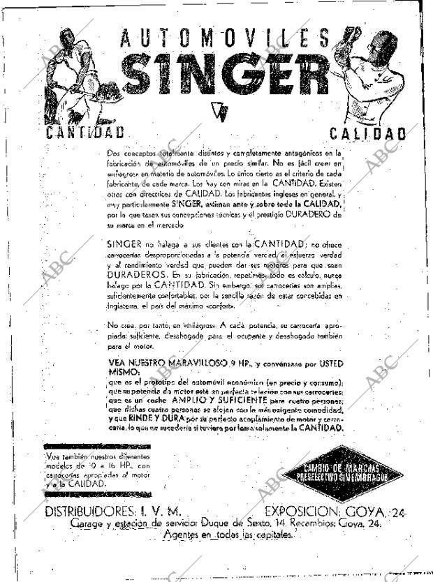 ABC MADRID 29-11-1933 página 28