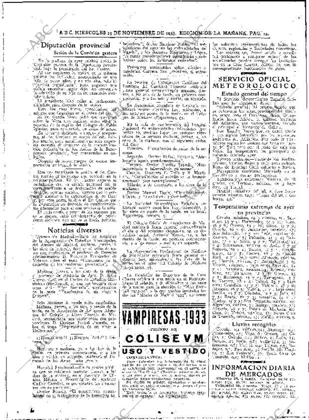 ABC MADRID 29-11-1933 página 34
