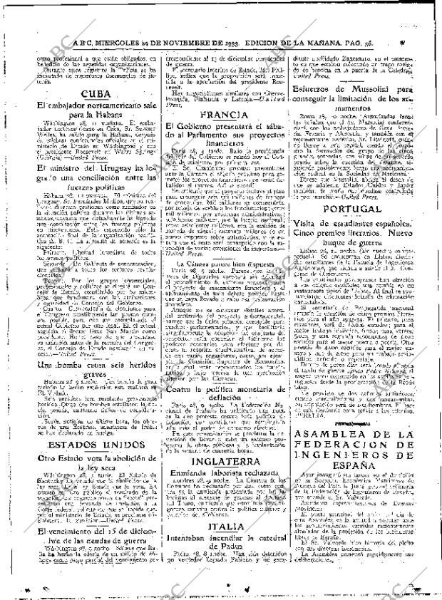 ABC MADRID 29-11-1933 página 36