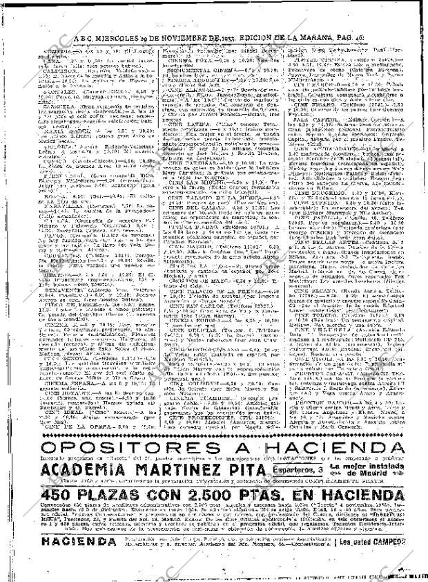 ABC MADRID 29-11-1933 página 46