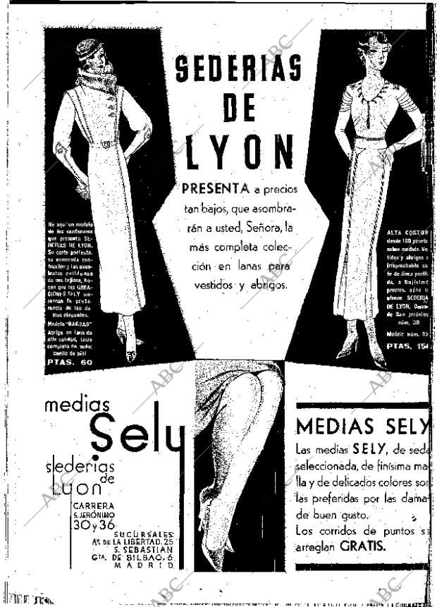 ABC MADRID 29-11-1933 página 56