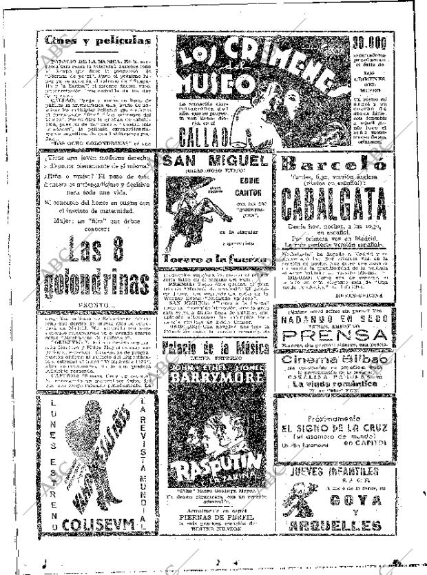 ABC MADRID 30-11-1933 página 16