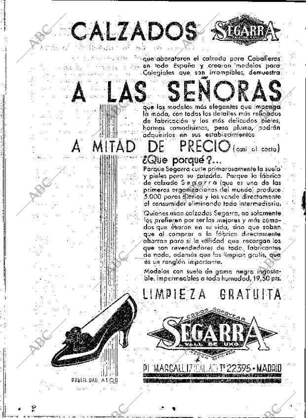ABC MADRID 01-12-1933 página 16