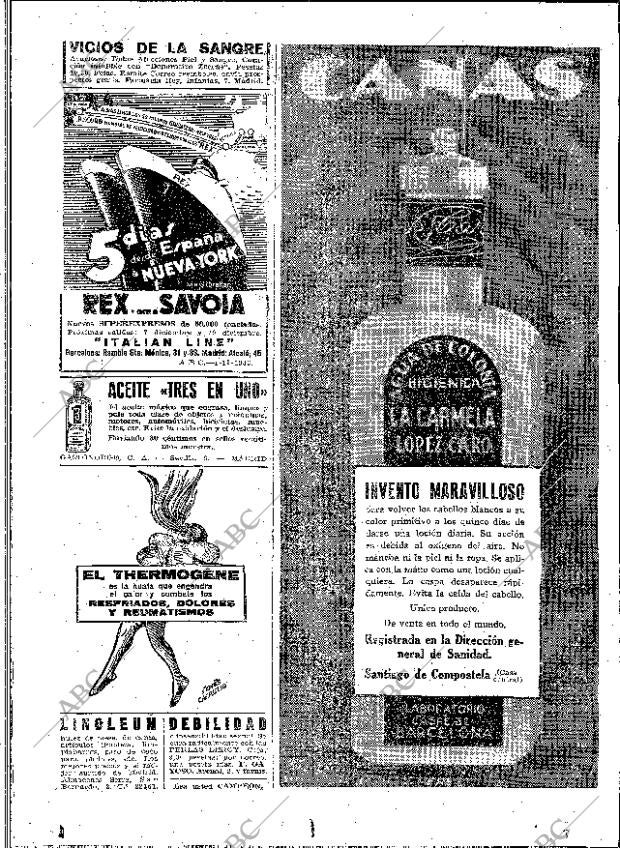 ABC MADRID 01-12-1933 página 2