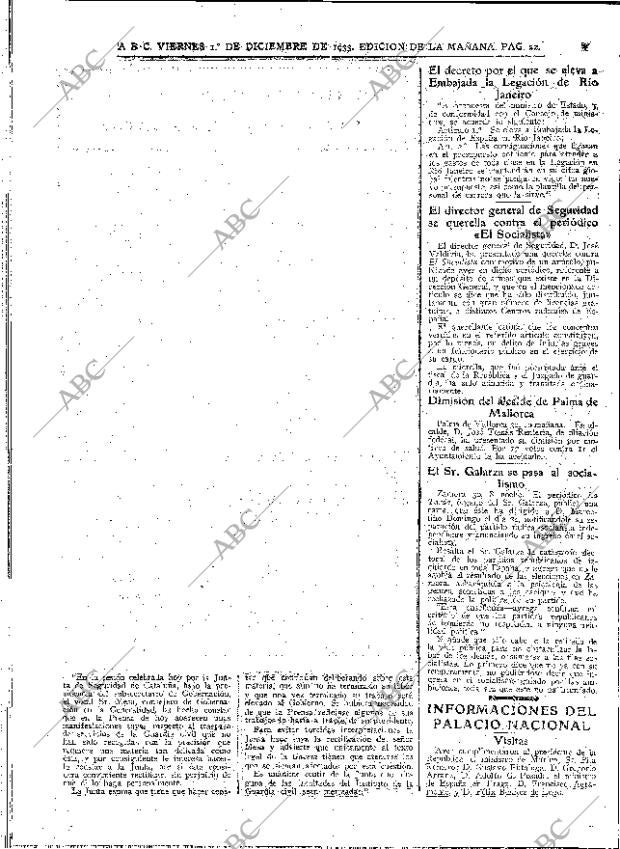 ABC MADRID 01-12-1933 página 22