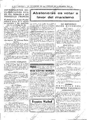 ABC MADRID 01-12-1933 página 23