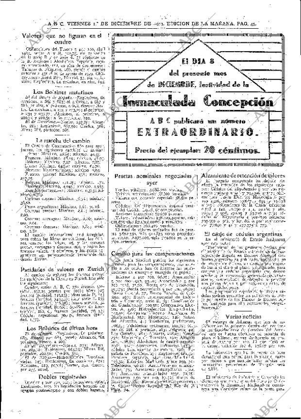 ABC MADRID 01-12-1933 página 45