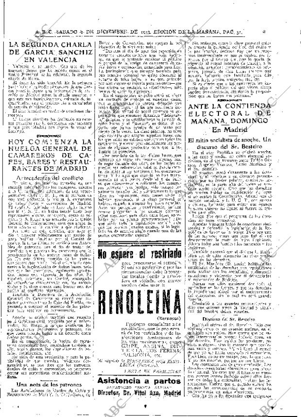 ABC MADRID 02-12-1933 página 31