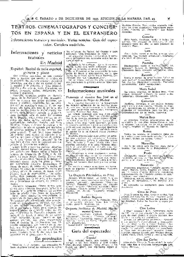 ABC MADRID 02-12-1933 página 43